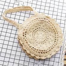 Load image into Gallery viewer, Bohemian Straw Bags for Women Circle Beach Handbags Summer Rattan Shoulder Bags Handmade Knitted Travel Big Totes Bag 2019 New